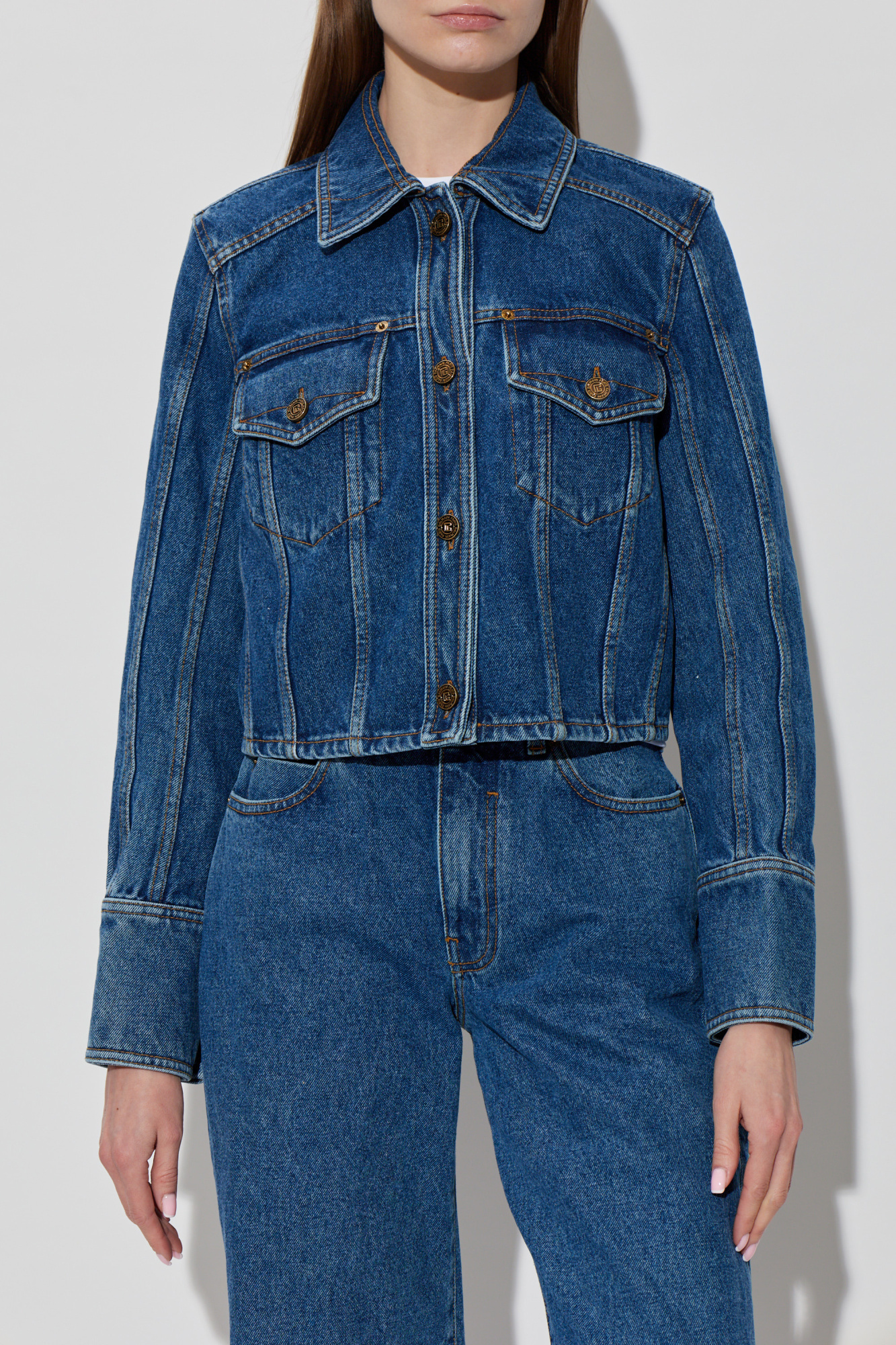 Balmain Denim jacket | Women's | Vitkac